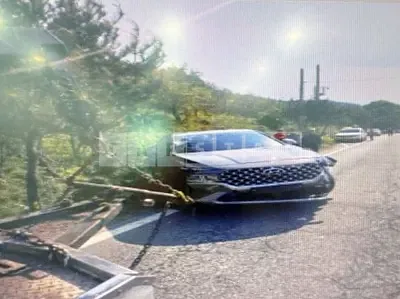 Photo 1 of 11: 2023 Hyundai Santa Fe — Korean insurance auction