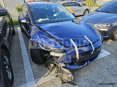Photo 1 of 28: 2024 Tesla Model 3 Long Range — Korean insurance auction