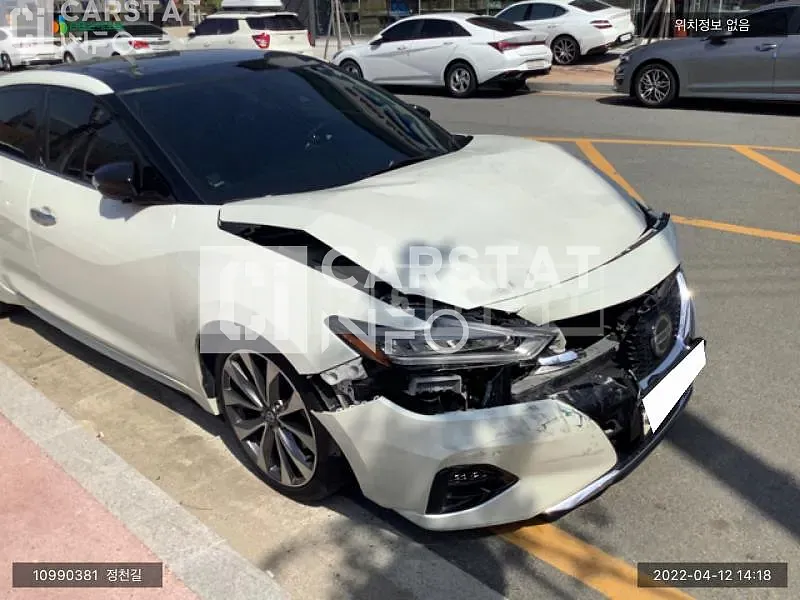 Photo 2 of 16: 2020 Nissan Maxima, VIN 1N4AA6AV2KC382246 — Korean insurance auction