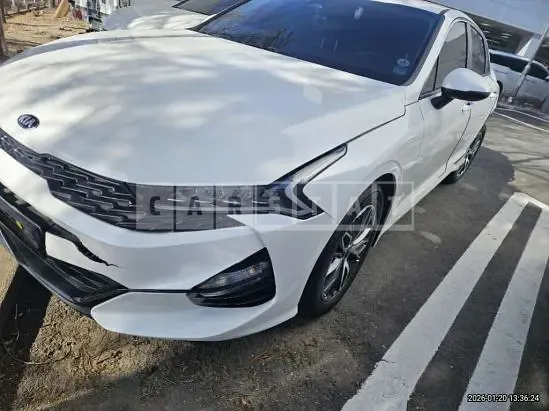 Photo 2 of 23: 2021 Kia K5, VIN KNAG741BBMA133236 — Korean insurance auction