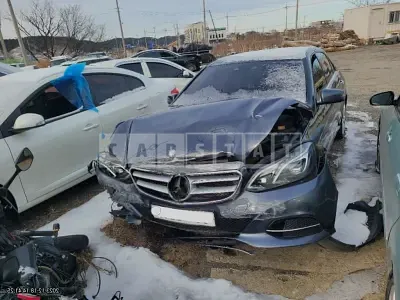 Photo 1 of 9: 2016 Mercedes-Benz E250 BlueTec 4Matic, VIN WDDHF9HB5GB196498 — Korean insurance auction