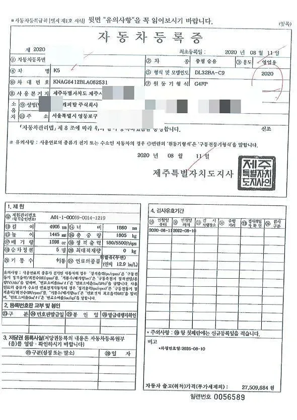 Photo 2 of 14: 2020 Kia K5, VIN KNAG6412BLA062531 — Korean insurance auction
