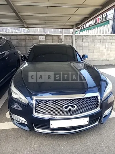 Photo 1 of 27: 2018 Infiniti Q70 3.7, VIN JNKBY11EXJM670049 — Korean insurance auction