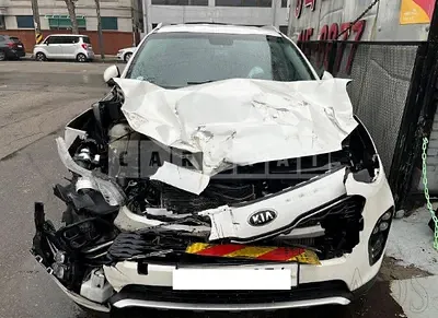 Photo 1 of 9: 2016 Kia Sportage, VIN KNAPM813BGK082630 — Korean insurance auction