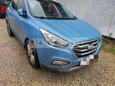 Photo 1 of 10: 2014 Hyundai Tucson, VIN KMHJT81VBFU922316 — Korean insurance auction