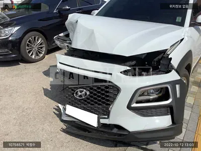 Photo 1 of 11: 2019 Hyundai Kona, VIN KMHK4815GLU508059 — Korean insurance auction