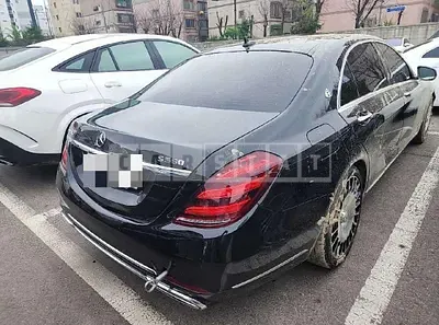 Photo 1 of 42: 2018 Mercedes-Benz S560 4Matic L, VIN WDDUG8GB0JA394796 — Korean insurance auction