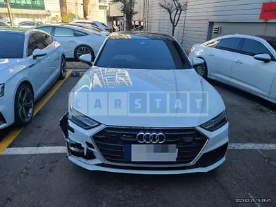 Photo 1 of 17: 2022 Audi A7 45 TDI quattro, VIN WAUZZZF28NN041171 — Korean insurance auction