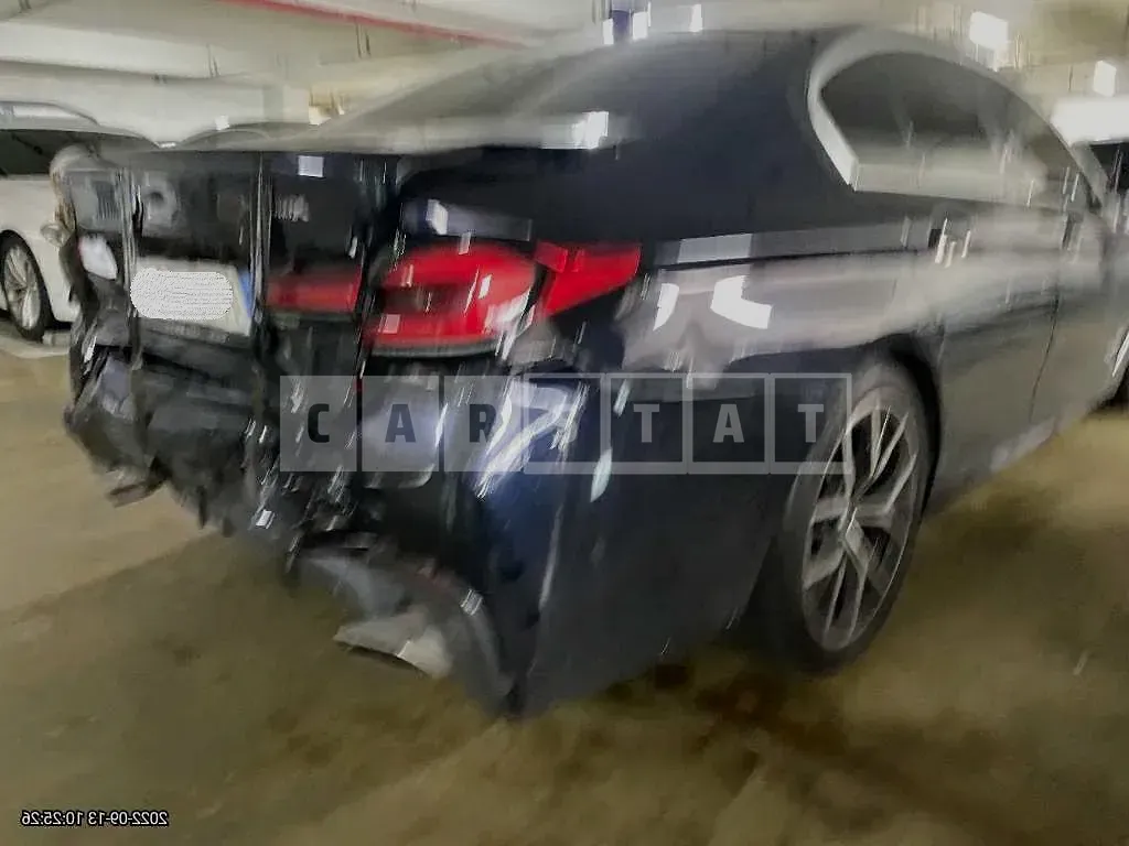 Photo 2 of 9: 2021 BMW 530i xDrive, VIN WBA31BJ02MCG11446 — Korean insurance auction