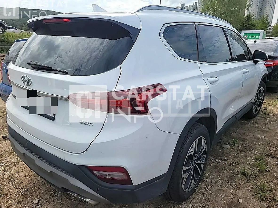 Photo 2 of 11: 2018 Hyundai Calm Santa Fe 2.0 — Korean insurance auction