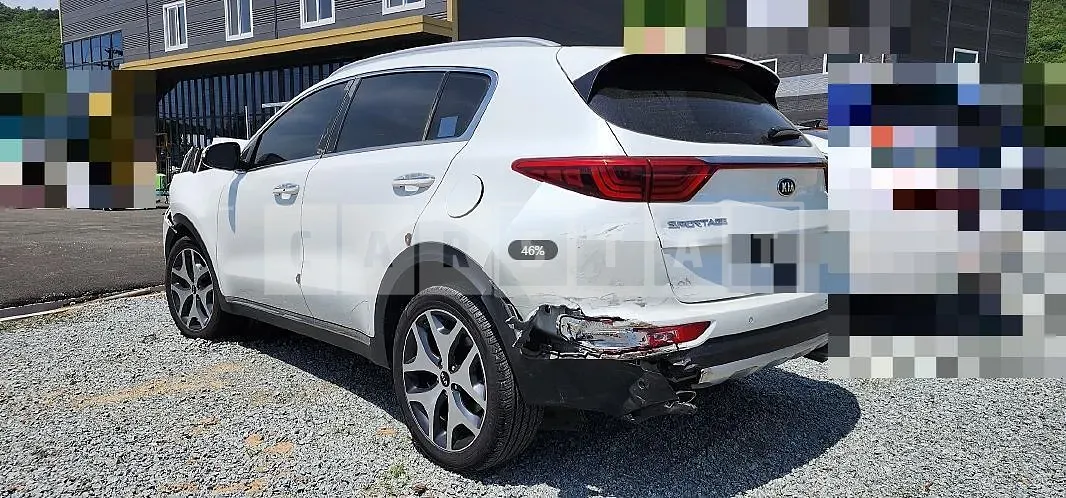 Photo 2 of 16: 2015 Kia Sportage, VIN KNAPM813BGK014119 — Korean insurance auction