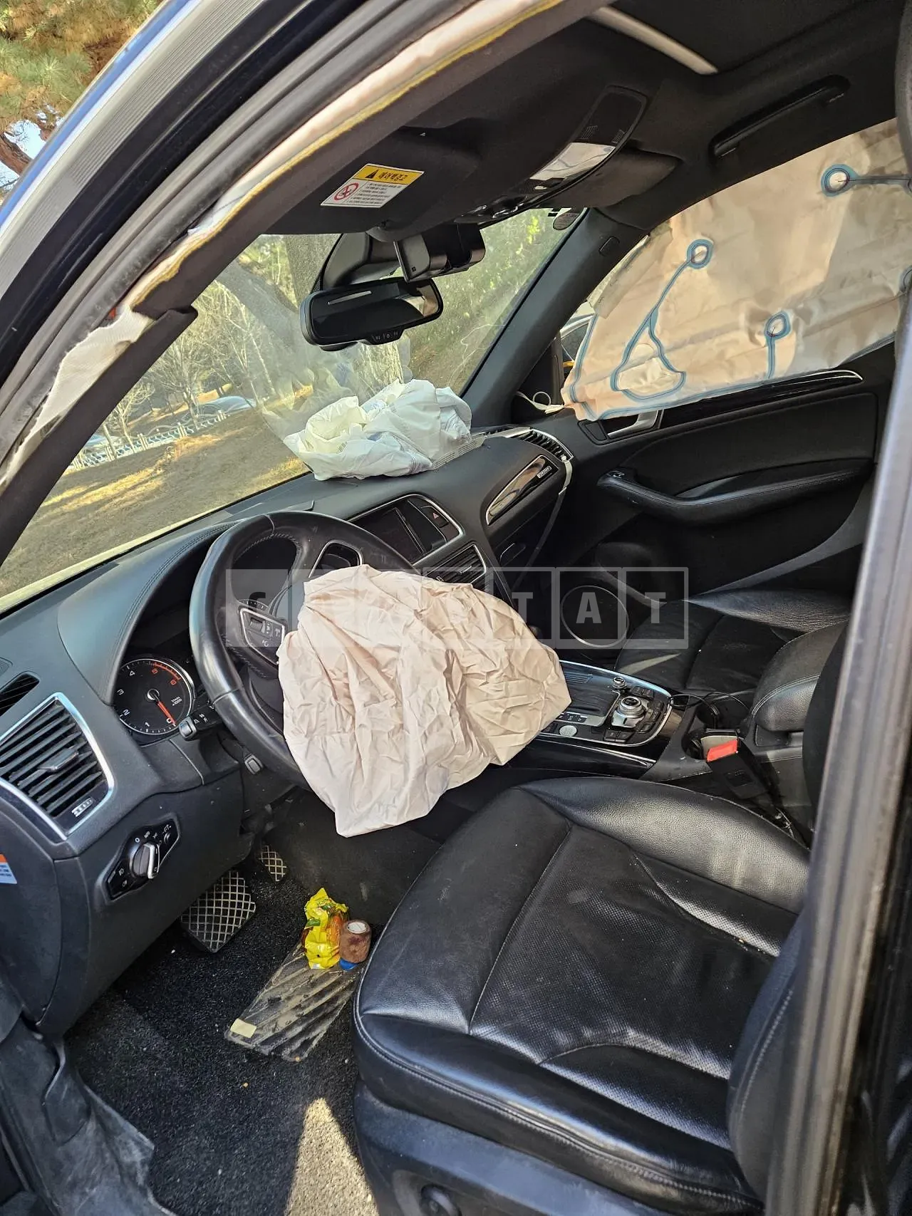 Photo 2 of 8: 2015 Audi Q5 45 TDI, VIN WAUZZZ8R0FA031348 — Korean insurance auction
