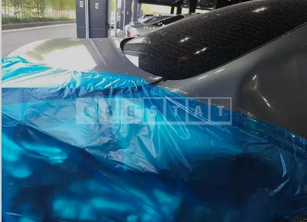 Photo 2 of 9: 2019 Mercedes-Benz E300 4Matic, VIN WDDZF4KB9KA495586 — Korean insurance auction