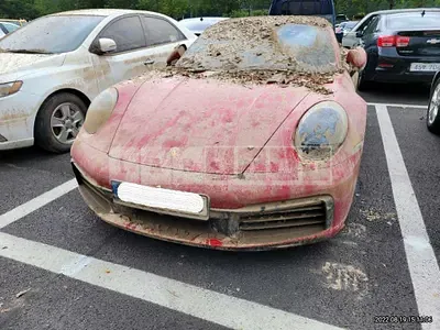 Photo 1 of 15: 2022 Porsche 911 Carrera 4 Cabriolet, VIN WP0CA2996NS236087 — Korean insurance auction