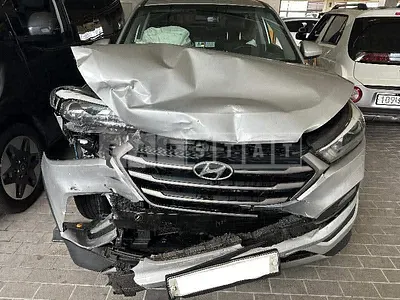 Photo 1 of 13: 2016 Hyundai Tucson, VIN KMHJ281ABGU205607 — Korean insurance auction
