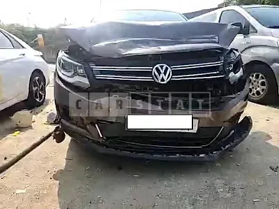 Photo 1 of 50: 2015 Volkswagen Tiguan 2.0 TDI Blue Motion, VIN WVGZZZ5NZFW033783 — Korean insurance auction