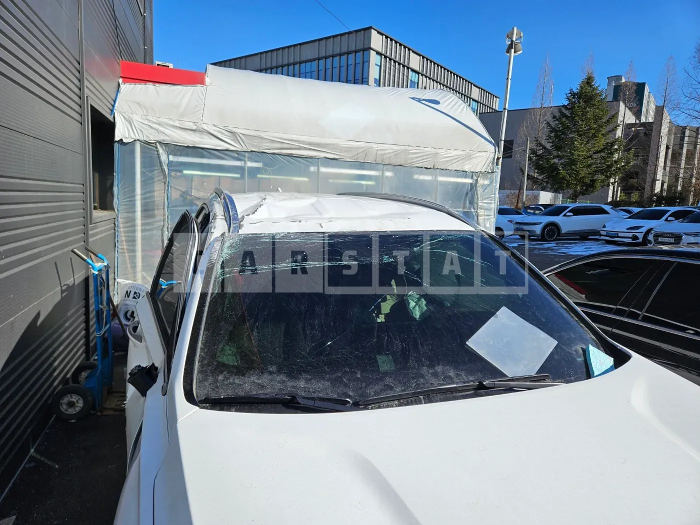 Photo 2 of 11: 2023 Hyundai Santa Fe, VIN KMHS581HHPU466036 — Korean insurance auction