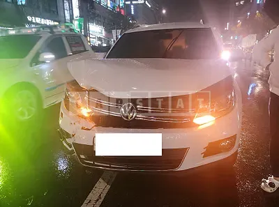 Photo 1 of 9: 2015 Volkswagen Tiguan 2.0 TDI Blue Motion — Korean insurance auction