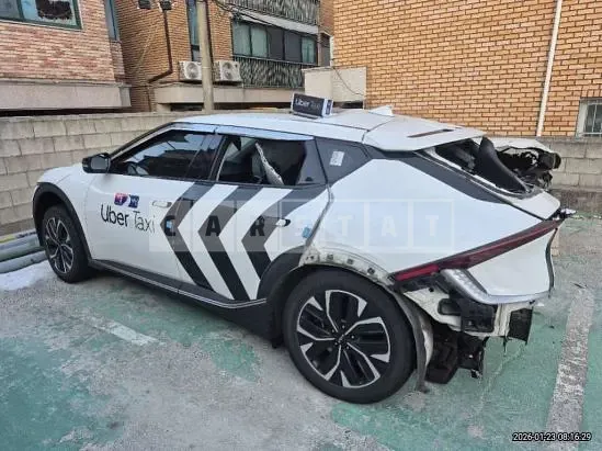 Photo 2 of 9: 2022 Kia EV6, VIN KNAC281CPNA059793 — Korean insurance auction