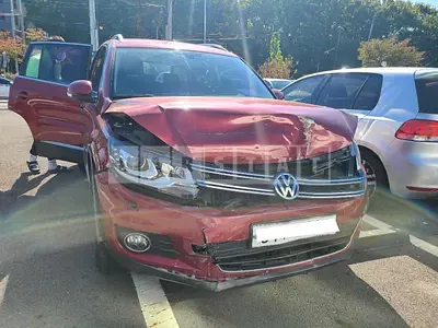 Photo 1 of 15: 2015 Volkswagen Tiguan 2.0 TDI BMT, VIN WVGZZZ5NZGW018156 — Korean insurance auction