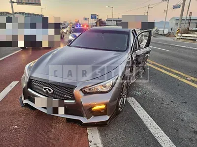 Photo 1 of 10: 2016 Infiniti Infinity Q50 2.2d — Korean insurance auction