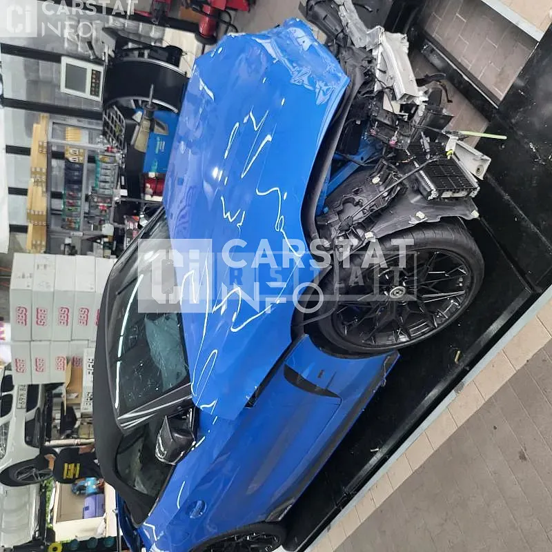 Photo 2 of 8: 2021 BMW Z4 M40i, VIN WBAHF9103NWX39420 — Korean insurance auction