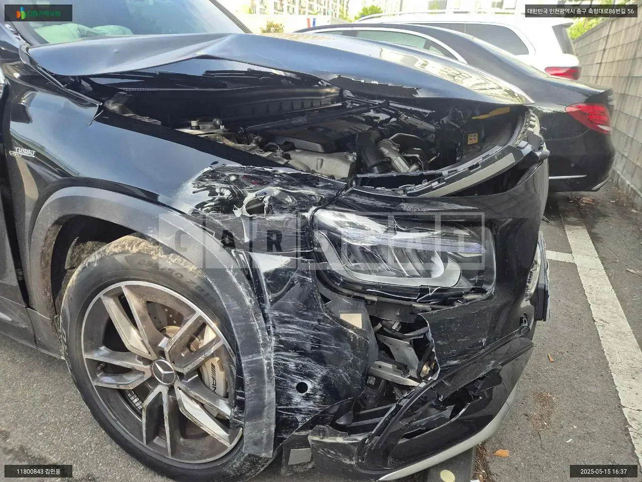 Photo 2 of 19: 2024 Mercedes-Benz GLB AMG 35, VIN W1N4M5BB8RW366275 — Korean insurance auction