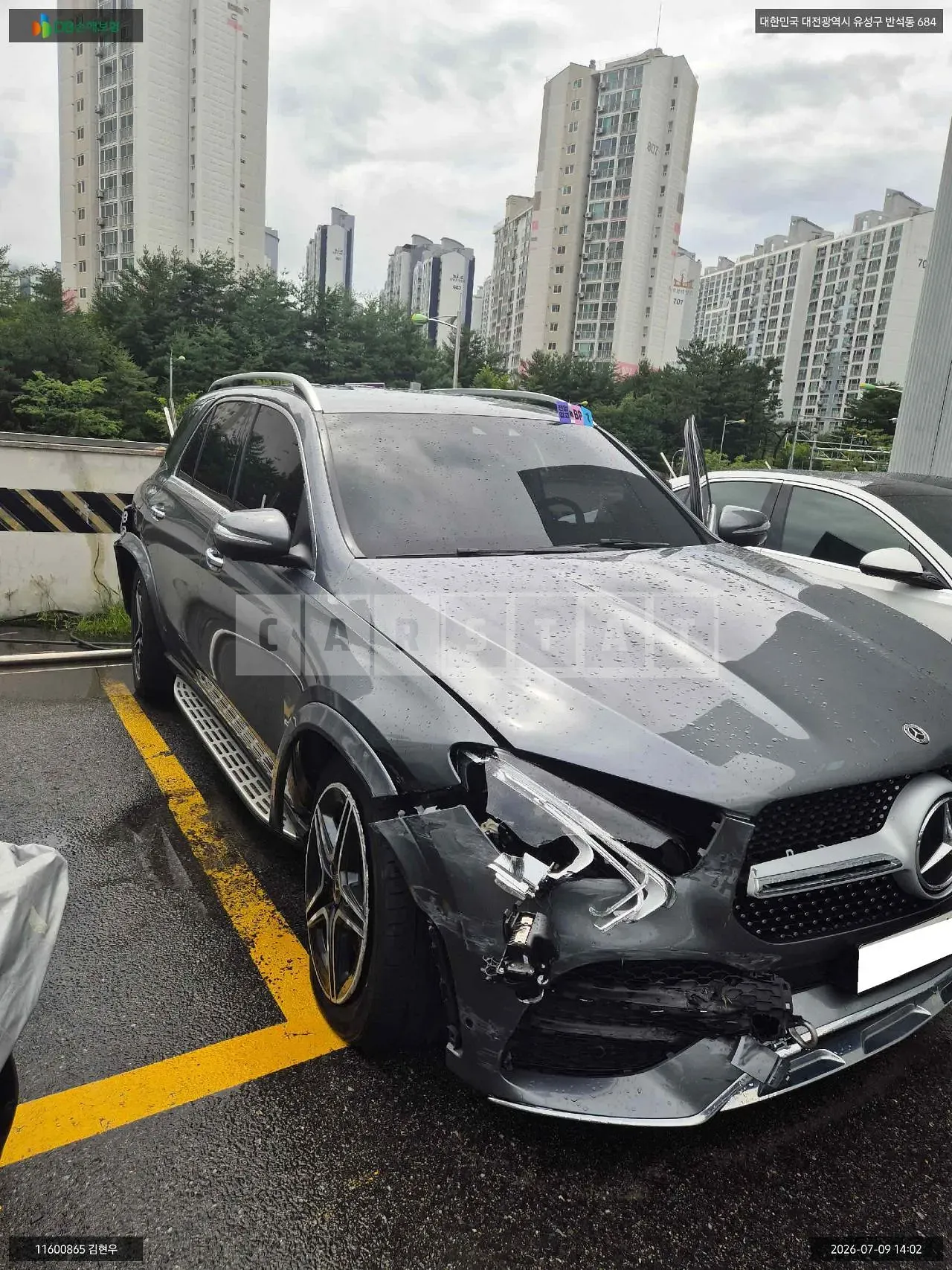 Photo 2 of 16: 2019 Mercedes-Benz GLE450 4Matic, VIN WDCFB5KBXKA052274 — Korean insurance auction