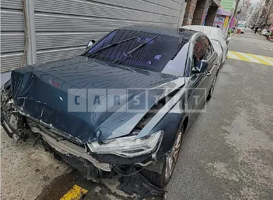 Photo 2 of 9: 2016 Audi A6 35 TDI, VIN WAUZZZ4G7GN010317 — Korean insurance auction