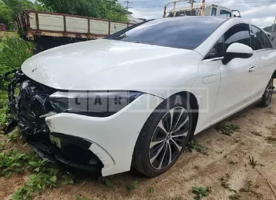 Photo 1 of 34: 2023 Mercedes-Benz EQE350 + — Korean insurance auction