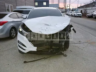 Photo 1 of 25: 2017 Hyundai Tucson, VIN KMHJ381ADJU541118 — Korean insurance auction