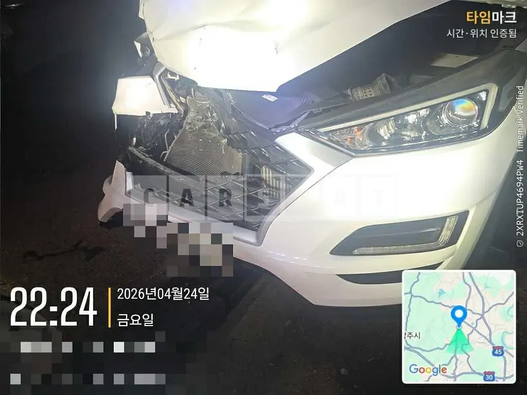 Photo 2 of 15: 2018 Hyundai Tucson TL — Korean insurance auction