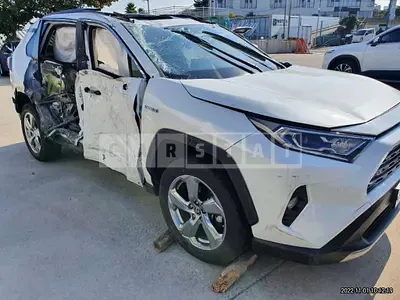 Photo 1 of 28: 2021 Toyota RAV4 Hybrid AWD, VIN JTMDWRFV3MD115181 — Korean insurance auction