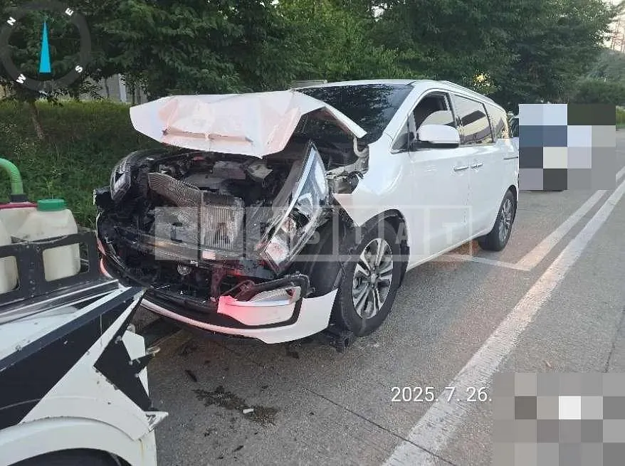 Photo 2 of 5: 2019 Kia Carnivals — Korean insurance auction