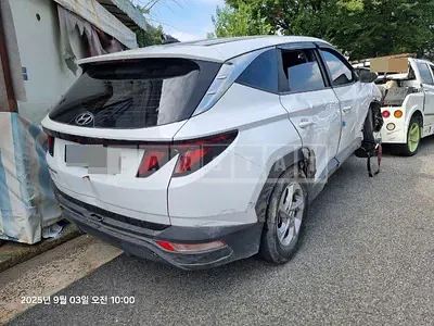 Photo 1 of 21: 2021 Hyundai Tucson NX4 1.6, VIN KMHJB81BGMU078119 — Korean insurance auction