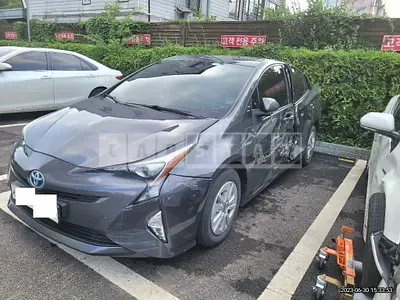 Photo 1 of 50: 2018 Toyota Prius, VIN JTDKBRFU9J3081565 — Korean insurance auction