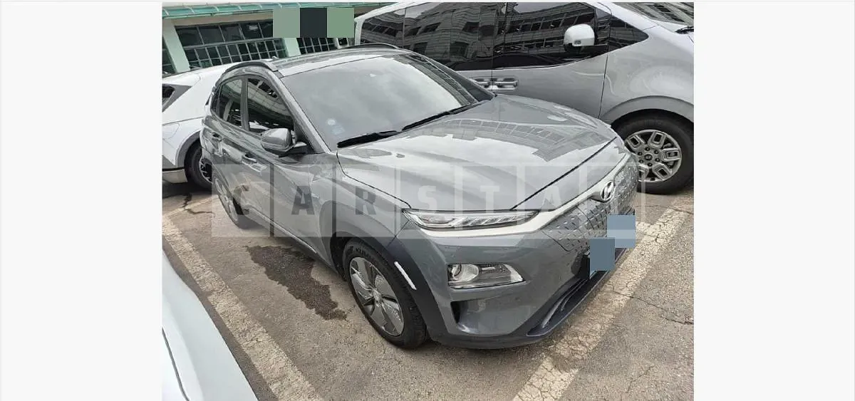 Photo 2 of 21: 2019 Hyundai Kona Electric Car, VIN KMHK381GFKU043484 — Korean insurance auction