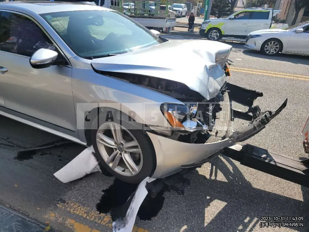 Photo 2 of 8: 2015 Volkswagen Passat 2.0 TDI, VIN 1VWZZZA3ZFC011762 — Korean insurance auction