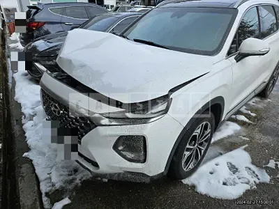 Photo 1 of 22: 2018 Hyundai Santa Fe TM 2.2 (4WD), VIN KMHS381CDKU026046 — Korean insurance auction