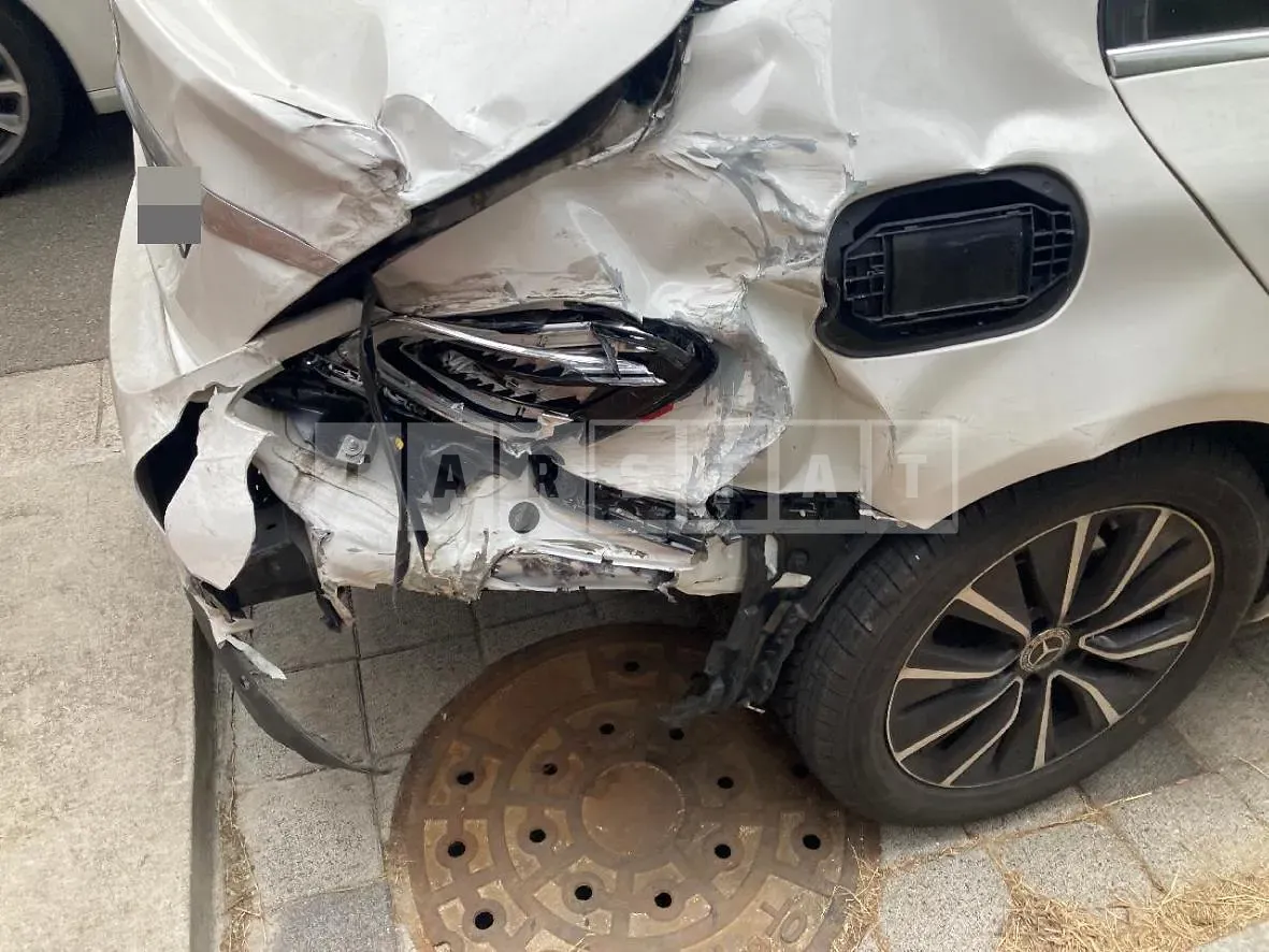 Photo 2 of 50: 2020 Mercedes-Benz C200, VIN W1KWF8AB7LR569649 — Korean insurance auction