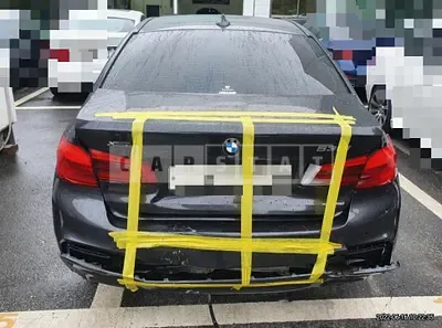 Photo 1 of 9: 2017 BMW 530i xDrive, VIN WBAJD9100HWA91694 — Korean insurance auction