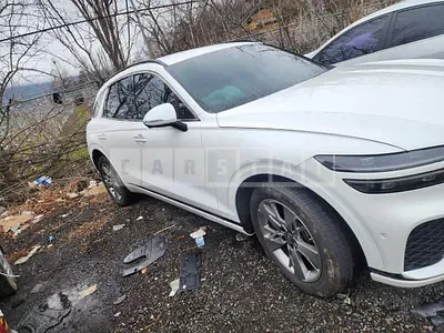 Photo 1 of 17: 2022 Genesis GV60, VIN KMTKB81AFNU007322 — Korean insurance auction