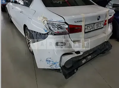 Photo 1 of 9: 2018 BMW 520d xDrive, VIN WBAJC5103JWB87790 — Korean insurance auction