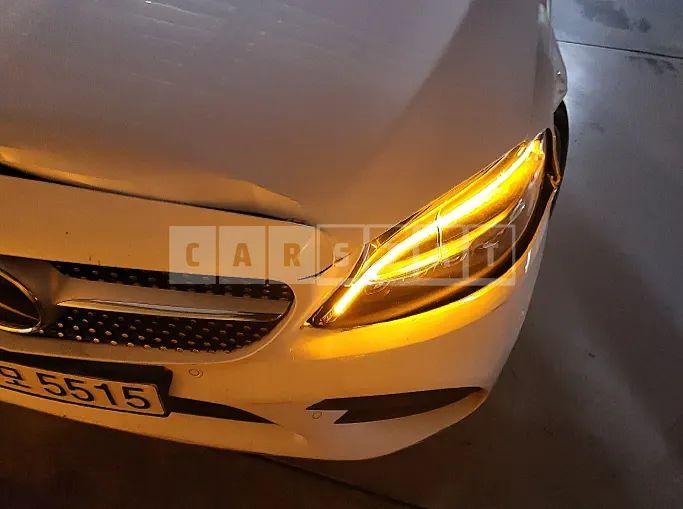 Photo 2 of 10: 2021 Mercedes-Benz C 200, VIN W1KWF8AB6MR624481 — Korean insurance auction