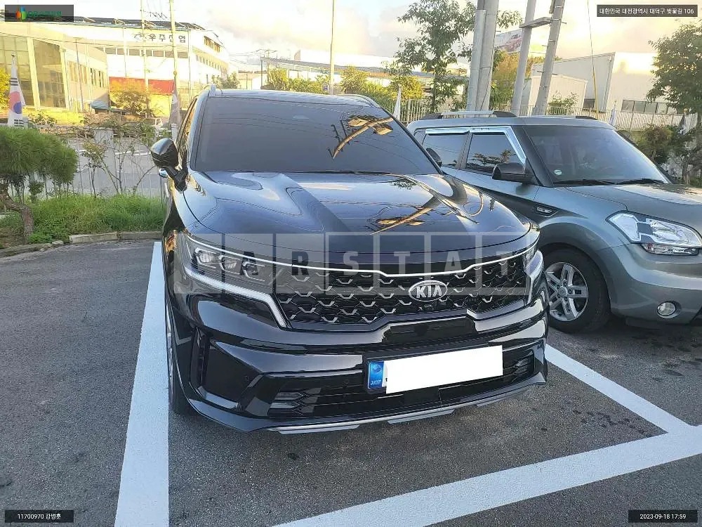 Photo 2 of 18: 2020 Kia Sorento /Sorrento, VIN KNARH81BGMA055454 — Korean insurance auction