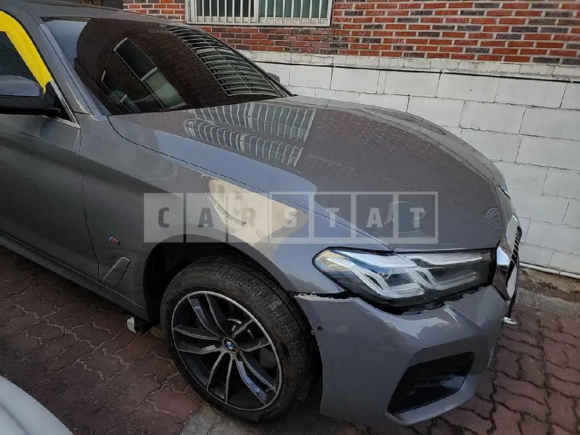 Photo 2 of 21: 2021 BMW 523d, VIN WBA11ES06MWX17711 — Korean insurance auction