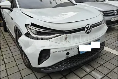 Photo 1 of 12: 2022 Volkswagen ID.4 Pro — Korean insurance auction