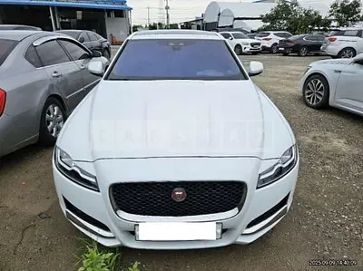Photo 1 of 14: 2017 Jaguar XF 20d — Korean insurance auction
