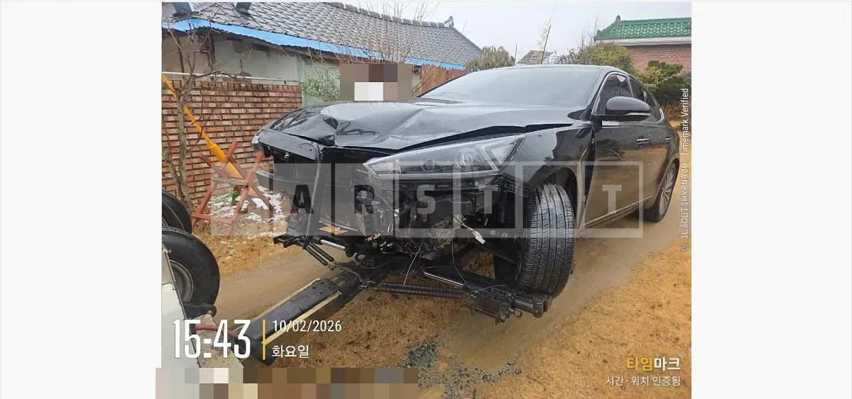 Photo 2 of 7: 2016 Kia K7 Diesel — Korean insurance auction