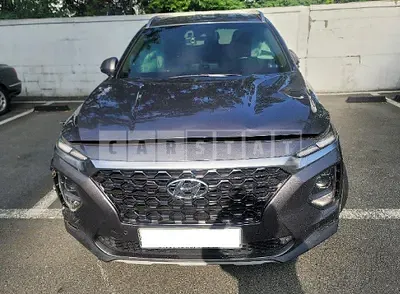 Photo 1 of 28: 2019 Hyundai Santa Fe, VIN KMHS381CDKU083436 — Korean insurance auction